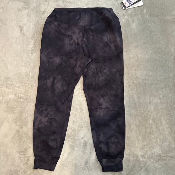 NEW Glyder Pure Jogger Legging Women Sz XL Black Tie Dye Pockets Gym Athleisure - Picture 3 of 13